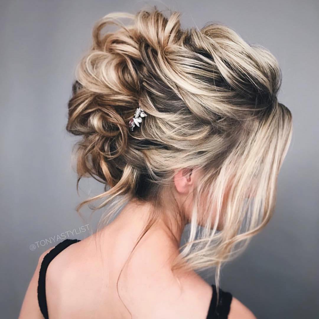 Pull-Through Updo: Cute Hairstyle For Wedding or Prom - Luxy® Hair